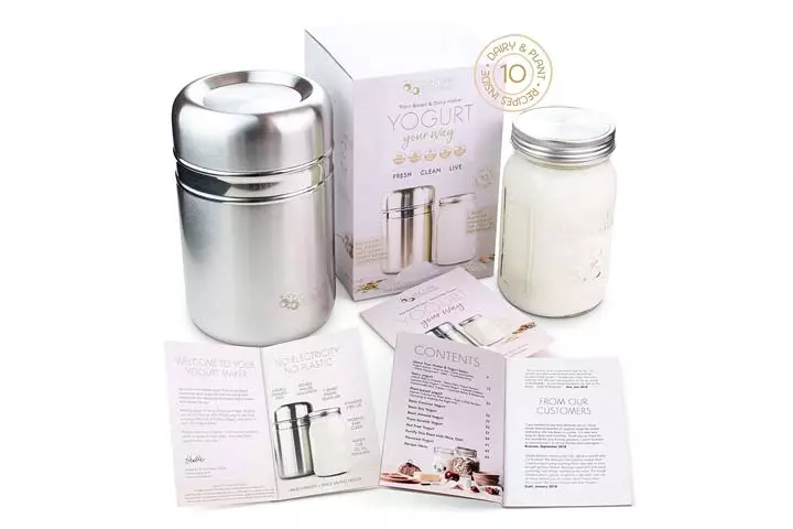 Country Trading Co. Stainless Steel Yogurt Maker