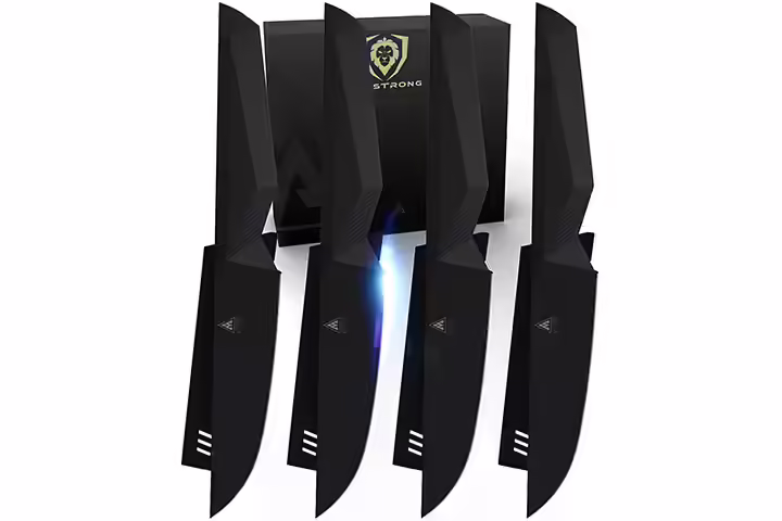Dalstrong Shadow Black Series Steak Knife Set