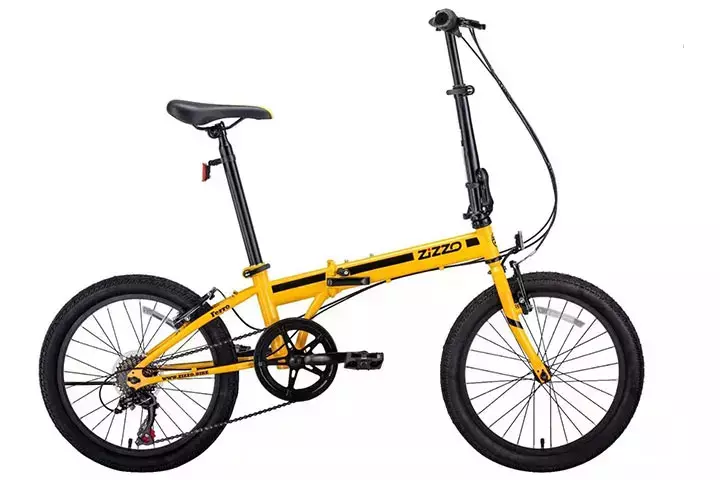 EuroMini ZiZZO Ferro 20-Inch 29lb Light Weight Folding Bike