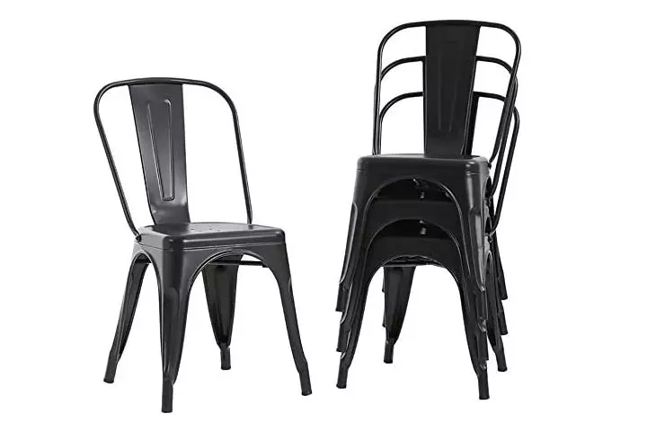 FDW Metal Dining Chairs