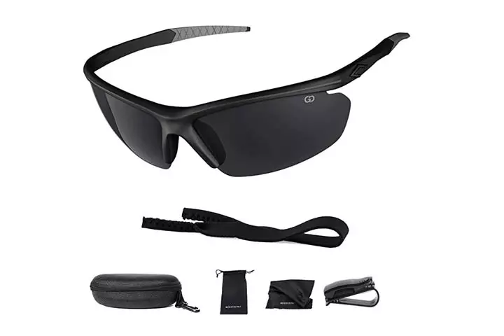 Gear District Polarized UV400 Sport Sunglasses