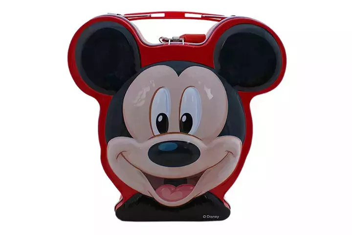 Generic Kids Mickey Mouse Cartoon Metal Piggy Bank