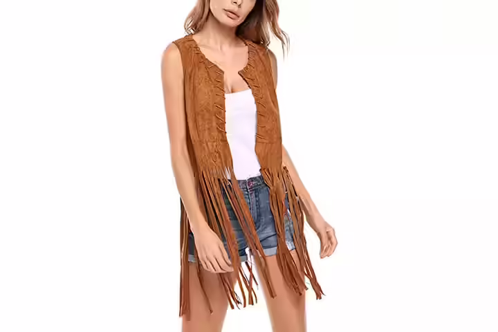 Hotouch Women&rsquo;s Fringe Vest