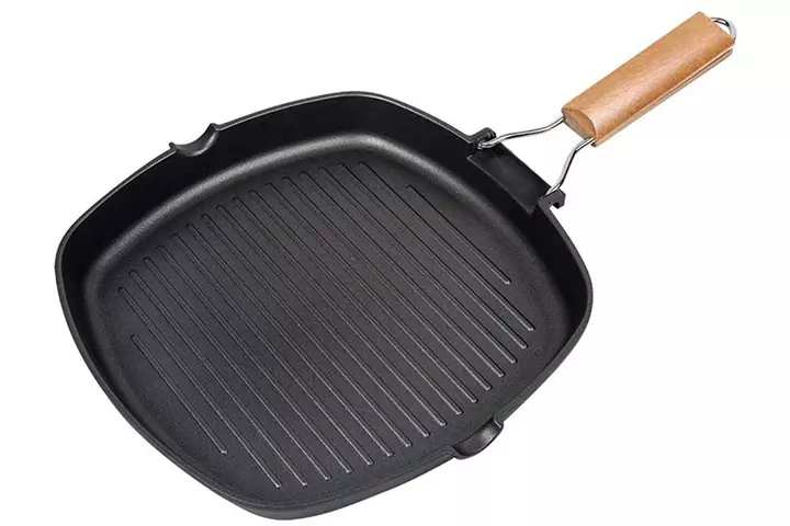 Iaxsee Carbon Steel Grill Pan