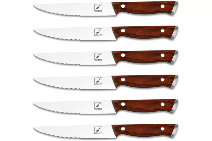 Imarku 6-Piece Steak Knife Set