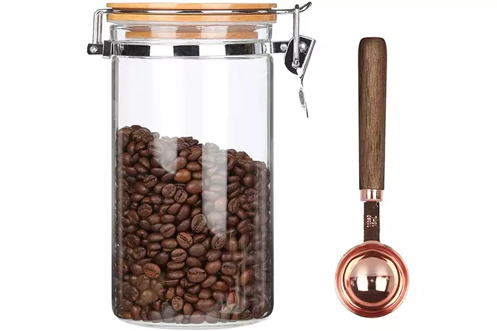 KKC Home Accents Glass Coffee Storage Container