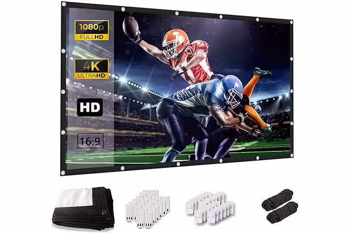 Keenstone 120-Inch Projection Screen