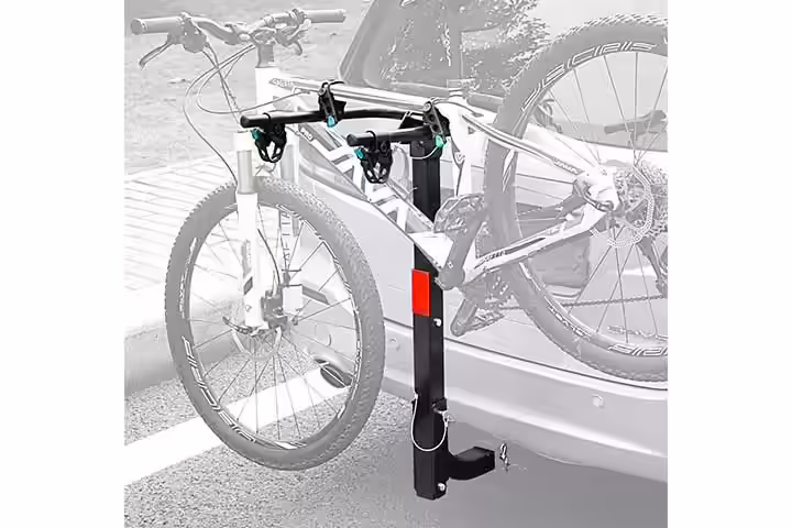 Leader Accessories Hitch Mounted Bicycle Carrier