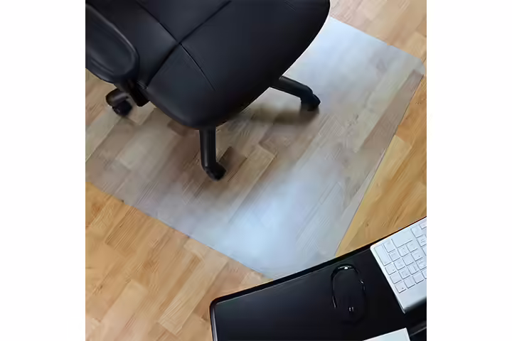 Marvelux Vinyl (PVC) Office Chair Mat for Hardwood Floors