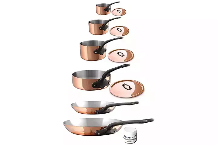 Mauviel M’Heritage Copper Cookware Set