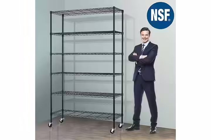 Meet Perfect Wire Shelving Unit with Wheels