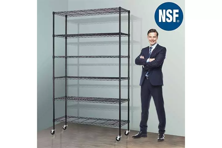 Meet Perfect Wire Shelving Unit with Wheels