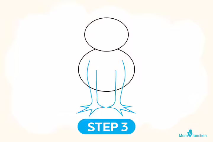 Method 1 step 3 how to draw frog for kids Method 1 step 3 how to draw frog for kids