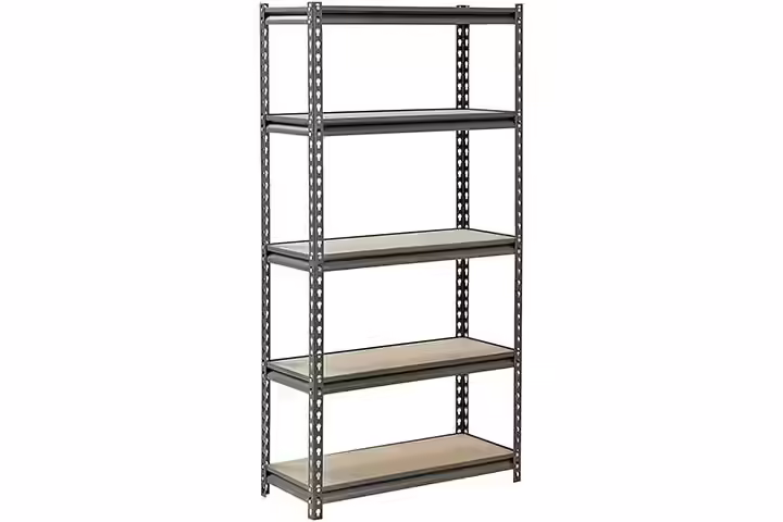Muscle Rack UR301260PB5P-SV Silver Vein Steel Storage Rack
