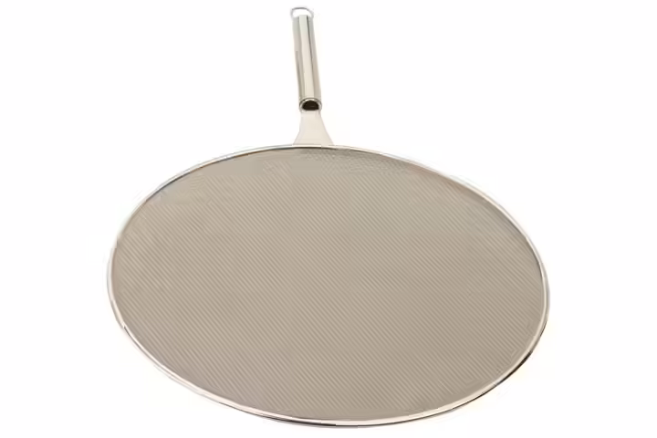 RSVP International Double-Fine Mesh Stainless Steel Splatter Screen