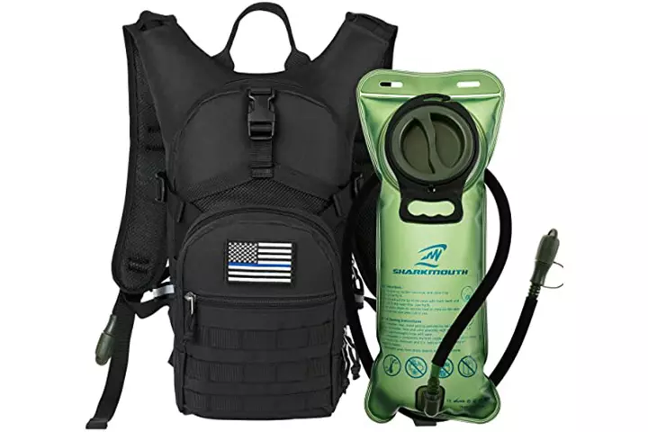 Sharkmouth Tactical Molle Hydration Pack Backpack