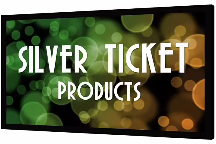 Silver Ticket Products Projector Screen - STR-169110