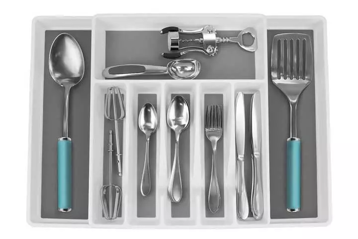 Sorbus Flatware Drawer Organizer