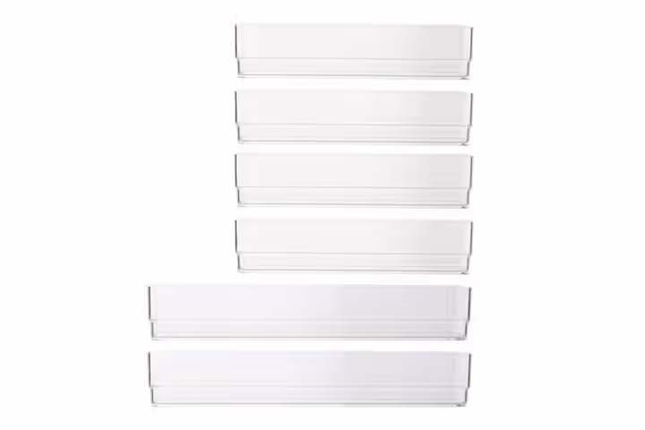 Stori Clear Plastic Drawer Organizer