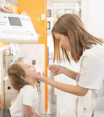 Throat pain and associated headache may be signs of strep throat in children.