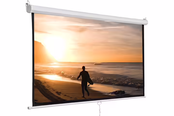 Super Deal 120-Inch Manual Projector Screen