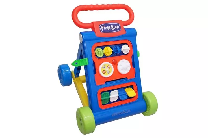 Swastika My First Step Baby Activity Walker Push