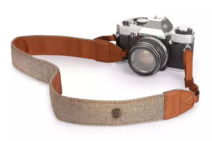 Tarion Khaki Camera Shoulder Strap