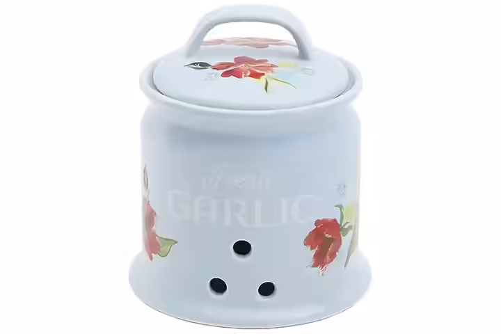 The Pioneer Woman Spring Bouquet Garlic Keeper