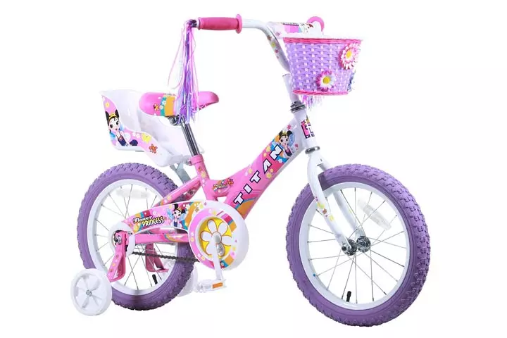 Titan Girls Flower Princess BMX Bike