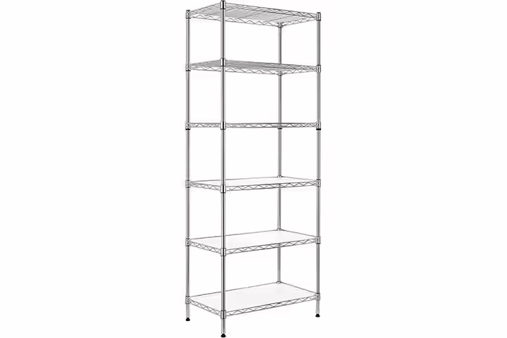 Topeakmart Heavy Duty 5-tier Commercial Garage Shelving Unit