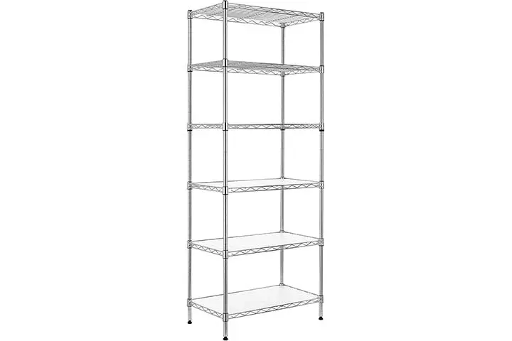 Topeakmart Heavy Duty 5-tier Commercial Garage Shelving Unit