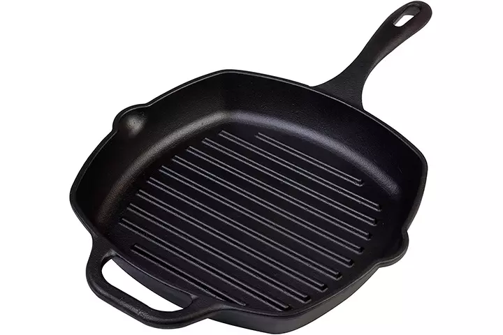 Victoria Cast Iron Grill Pan