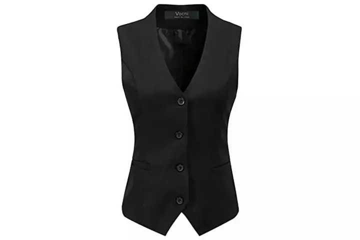 Vocni Women’s Fully Lined Waistcoat