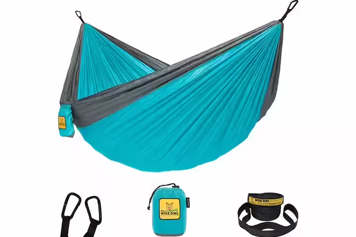 Wise Owl Outfitters Hammock Camping Double & Single with Tree Straps