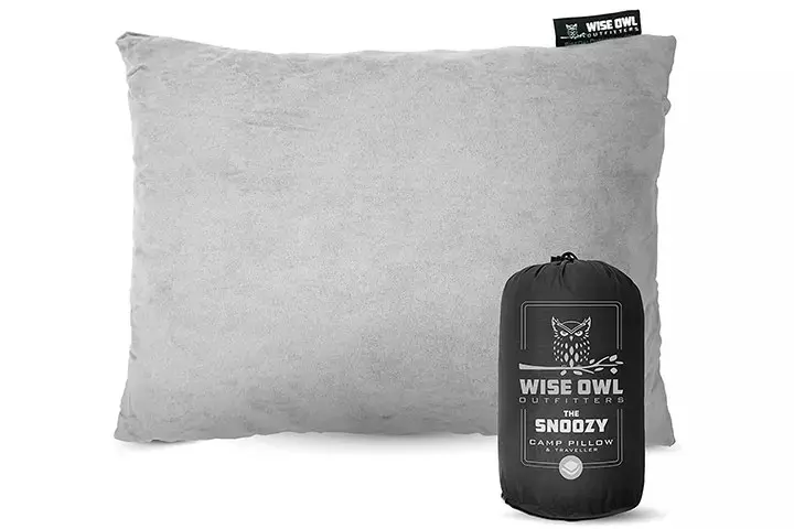 Wise Owl Outfitters The Snoozy Camp Pillow And Traveller