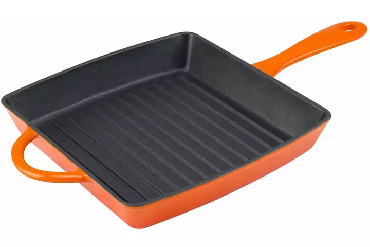 Zelancio Cookware Cast Iron Grill