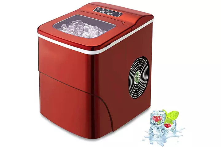 AGLUCKY Countertop Ice Maker Machine