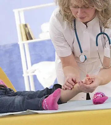 If your child complains of pain in the ankle or a swollen ankle, it might be a sprain.