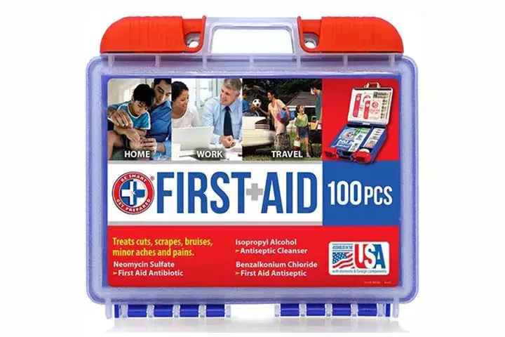 Be-Smart-Get-Prepared-100-Piece-First-Aid-Kit