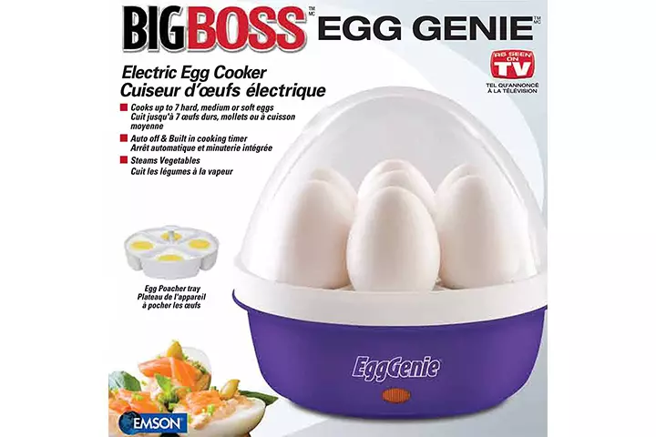 Big Boss Egg Genie Electric Egg Cooker