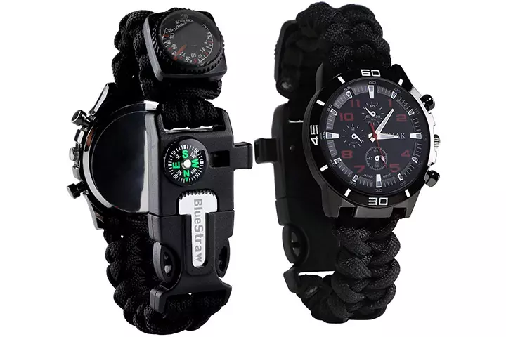 Bluestraw Survival Bracelet Watch