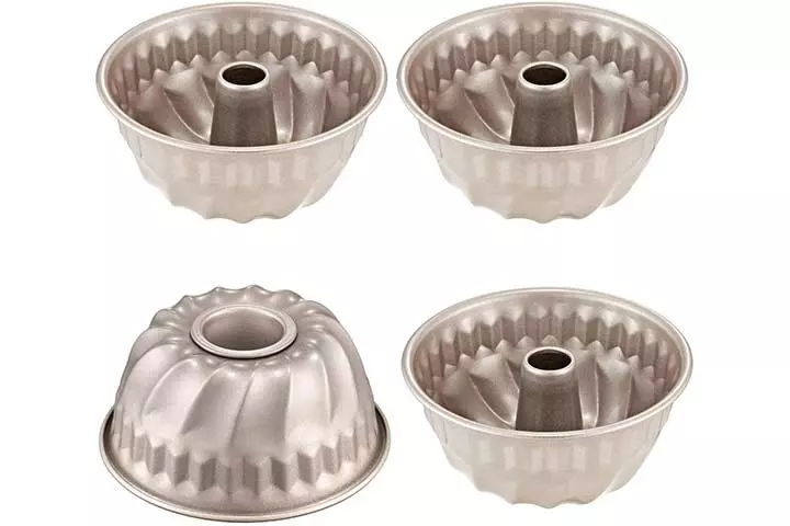 CHEFMADE Mini Bundt Pan Set