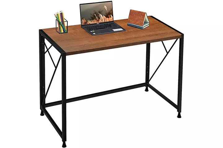 ComHoma Foldable Home Office Desk