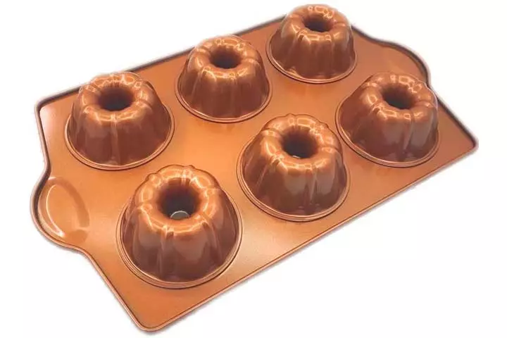 CopperKitchen Original Mini Bundt Pan