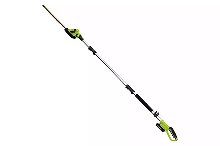 Earthwise Cordless Pole Hedge Trimmer