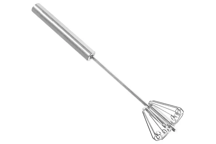 EasyOh Stainless Steel Hand Push Whisk