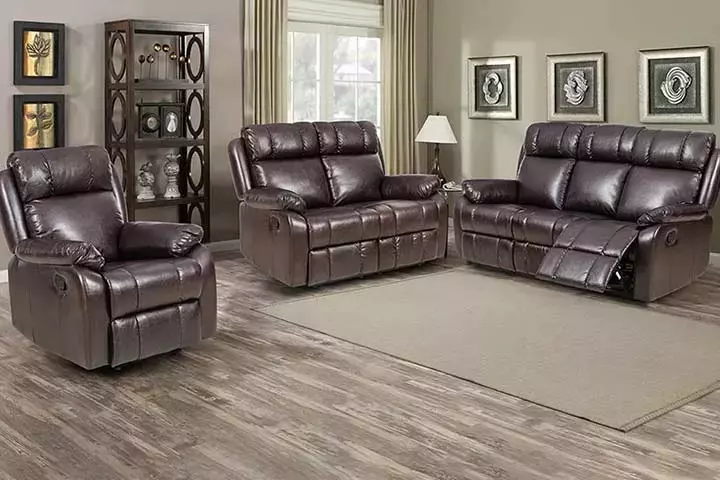 FDW Recliner Sofa Set