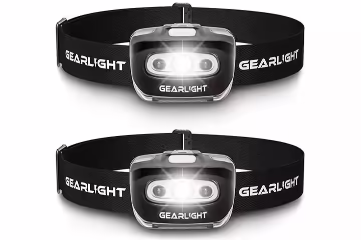 GearLight LED Headlamp Flashlight