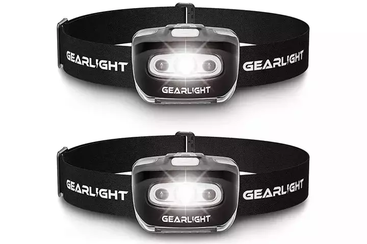 GearLight LED Headlamp Flashlight