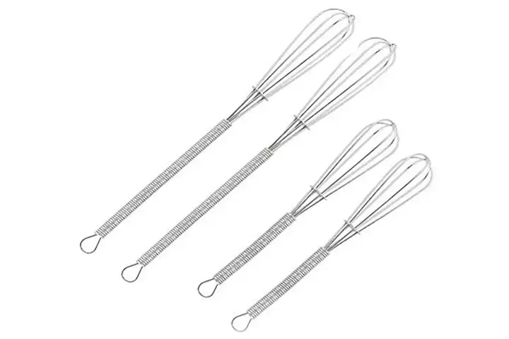 HONBAY Mini Wire Kitchen Whisk Set